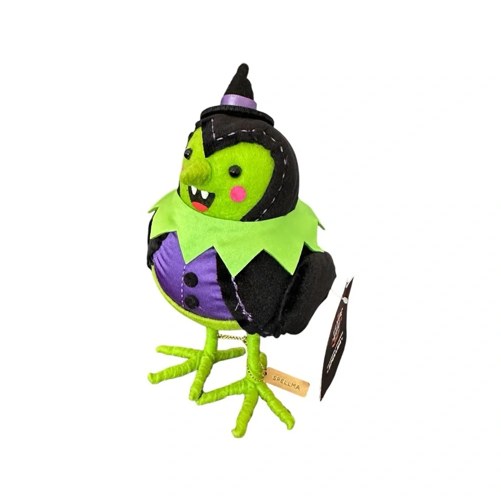 NWT Target 2024 Halloween Featherly Friends Bird Spellma Witch Hyde and Eek